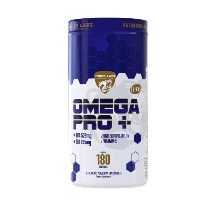 Omega Pro Softgels Under Labz - 180 capsulas
