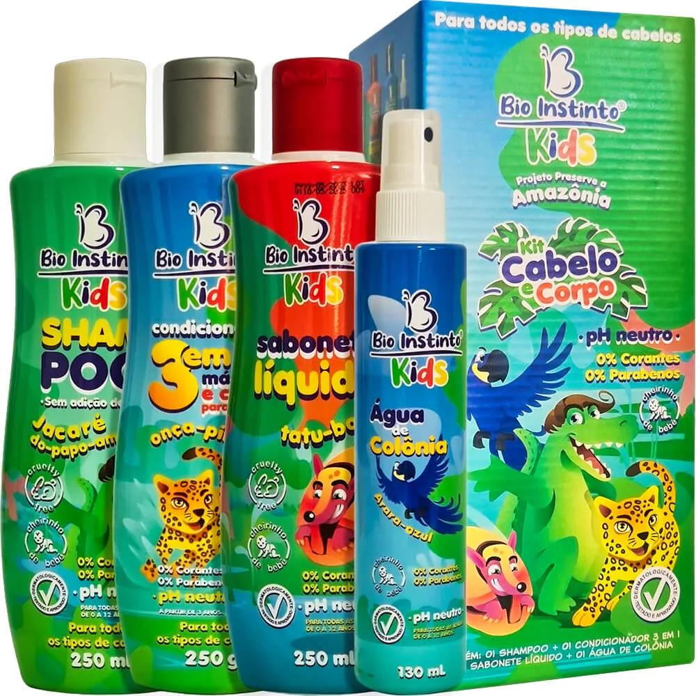 Foto de Kit Kids Cabelo e Corpo Bio Instinto