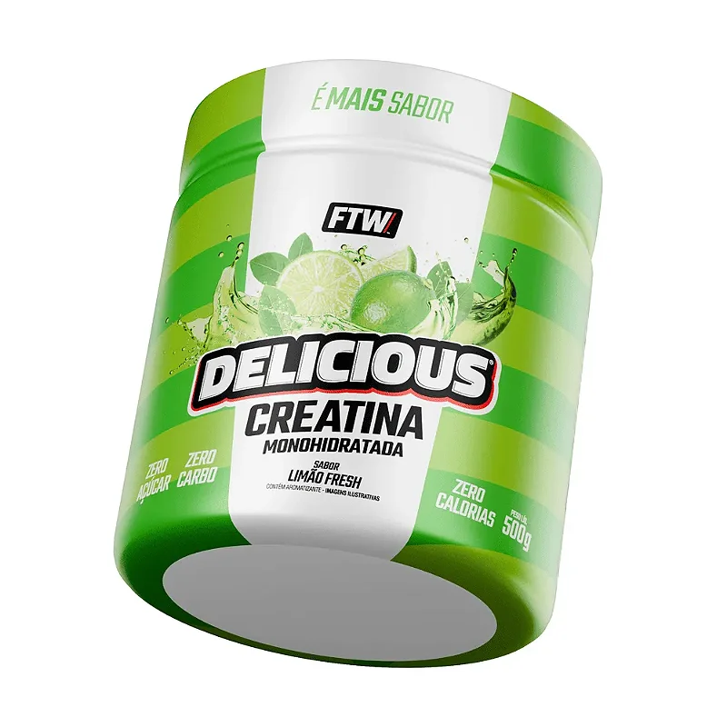 Foto de Delicious Creatina 500g Ftw - LIMAO