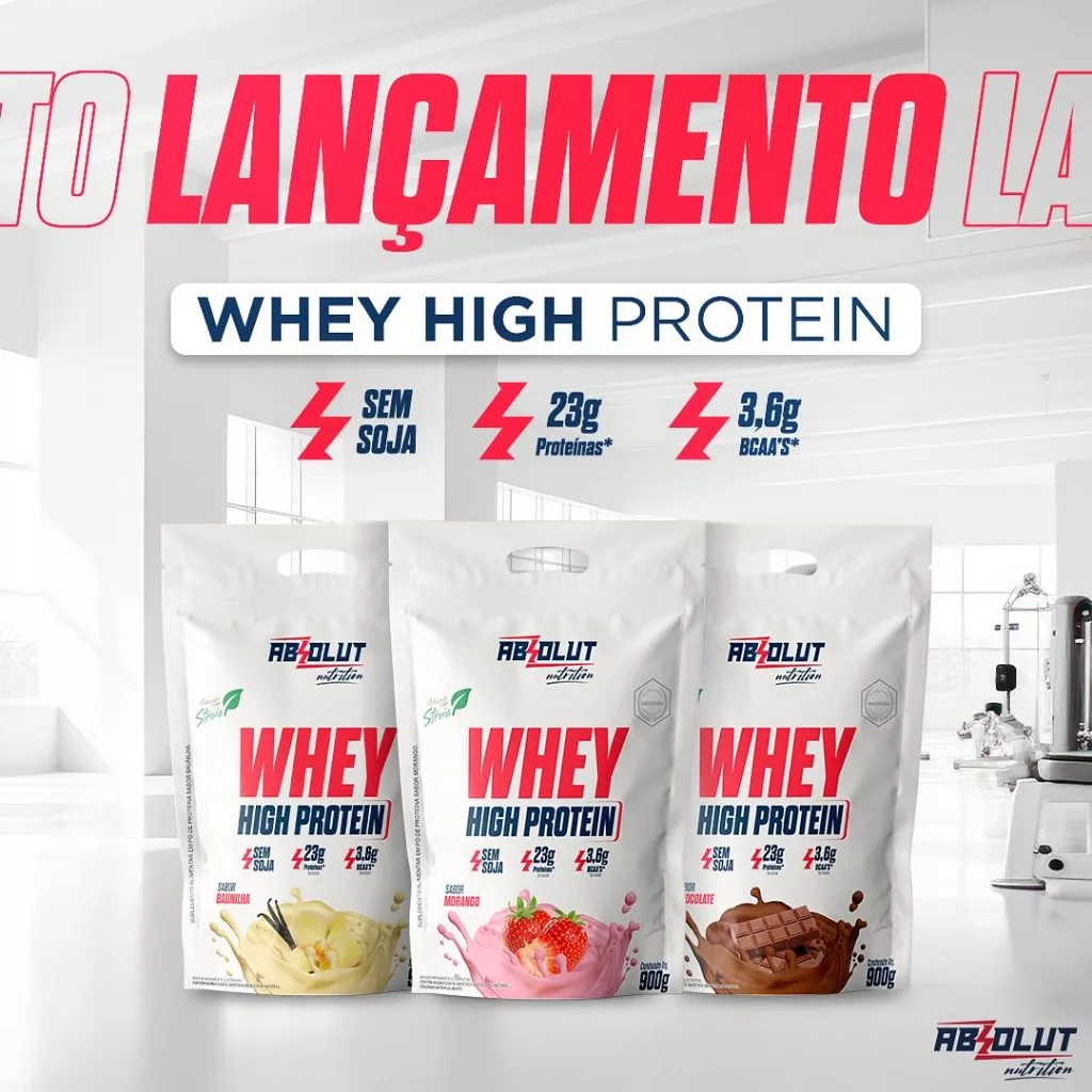 Foto de Whey Refil High 900G Absolut Nutrition
