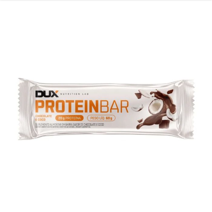 Foto de Protein Bar 60g Chocolate e Coco Dux Nutrition