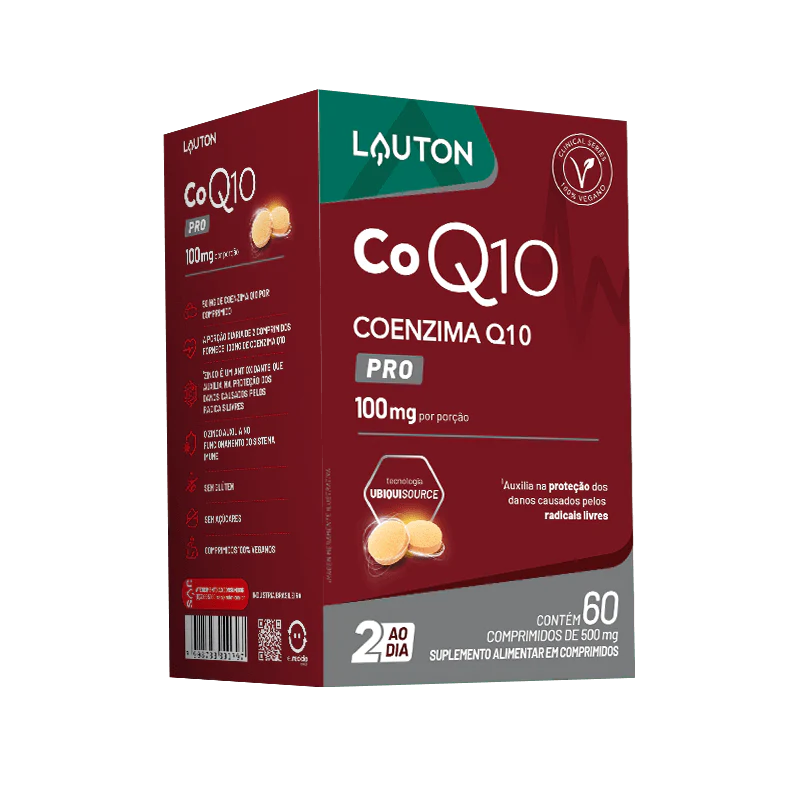 Coenzima Q10 100mg 60 Caps Lauton Nutrition