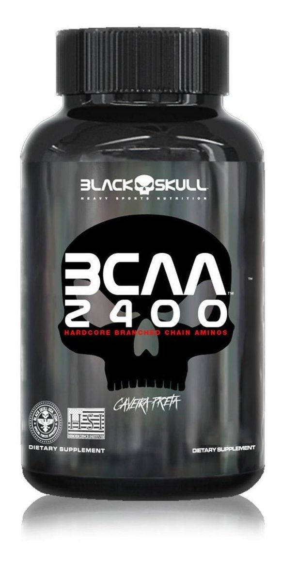 Foto de BCAA 2400 Tabletes Black Skull