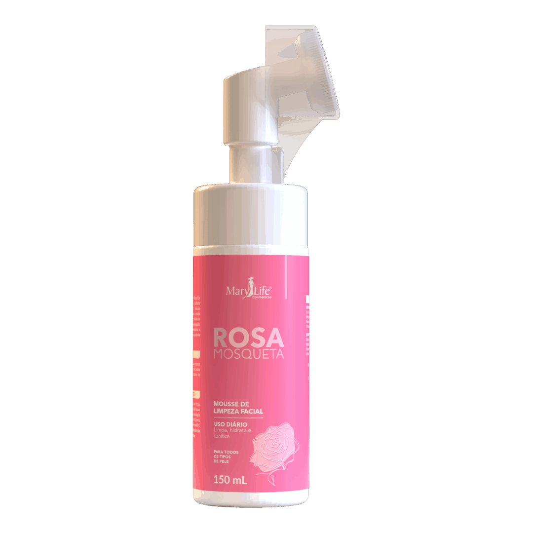 Mousse De Limpeza Facial 150ml MaryLife - Rosa Mosqueta