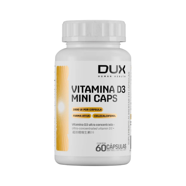 Foto de Vitamina D3 60 Caps Dux Nutrition