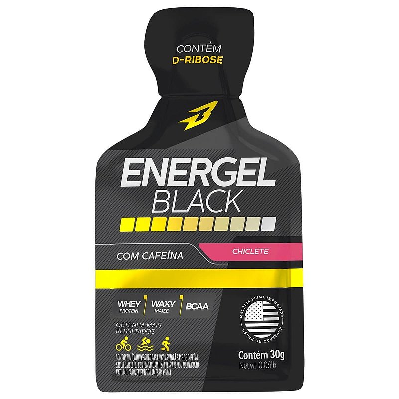 Energel Black Sache 30g Chiclete BodyAction