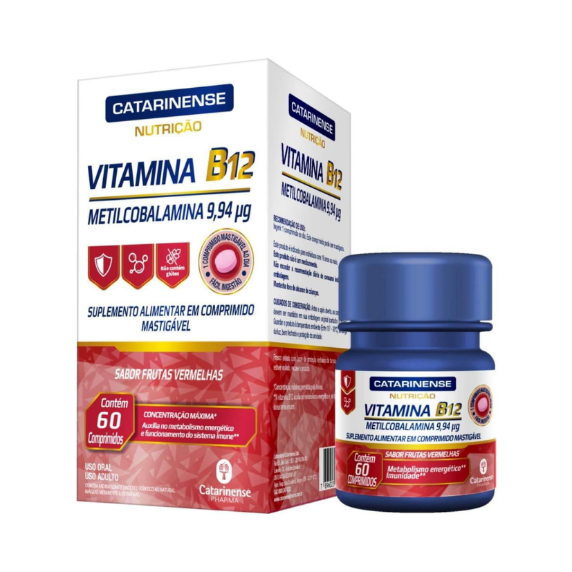 Vitamina B12 60 Comprimidos Catarinense