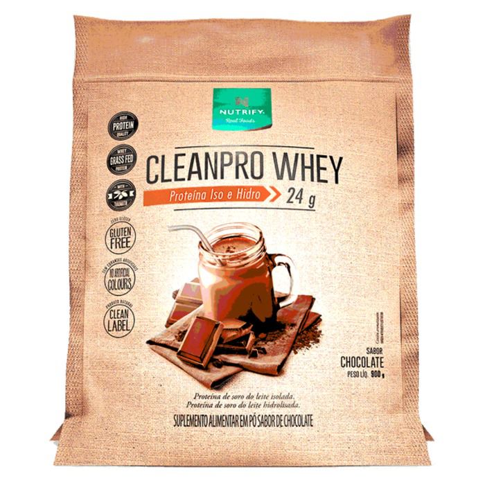 Cleanpro Whey Refil 900g Nutrify - Chocolate