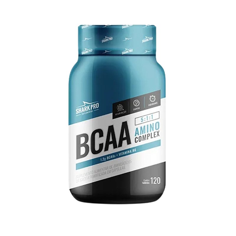 BCAA 1.2G 120 Tabletes Shark Pro