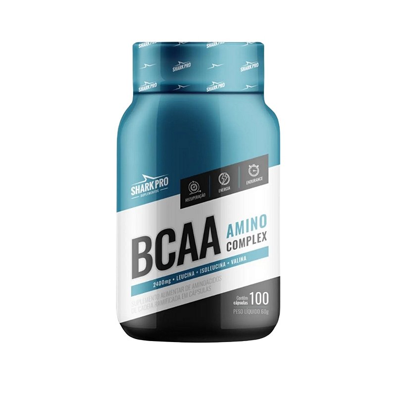 BCAA Amino Complex 2.400 100 Caps Shark Pro