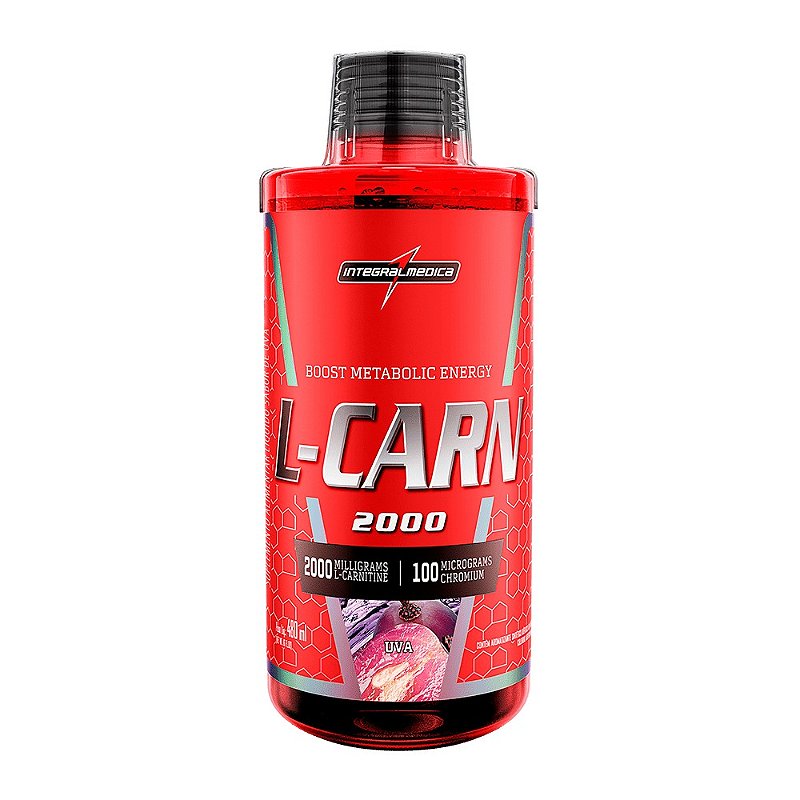 L-Carn 2000 480ml Integralmedica - Uva