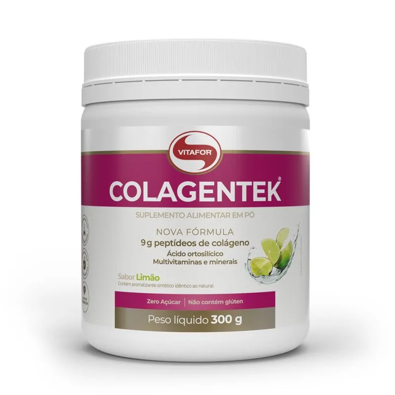 Colagentek 300g Vitafor - Limão