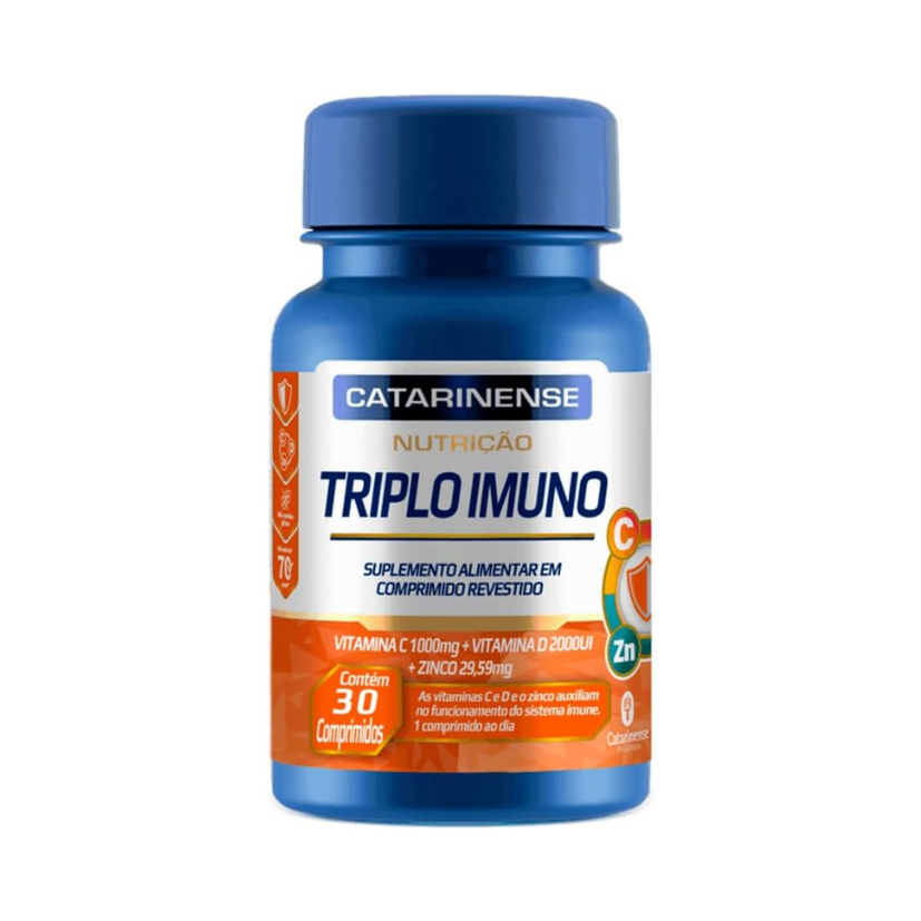 Triplo Imuno 30 Comprimidos Catarinense