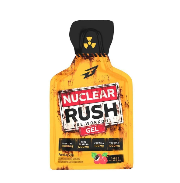 Nuclear Rush Gel Sache 25g Guaraná BodyAction