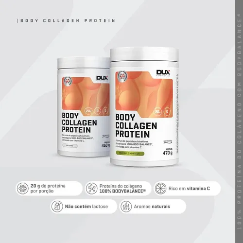 Body Collagen Protein Pote 450g Dux Nutrition