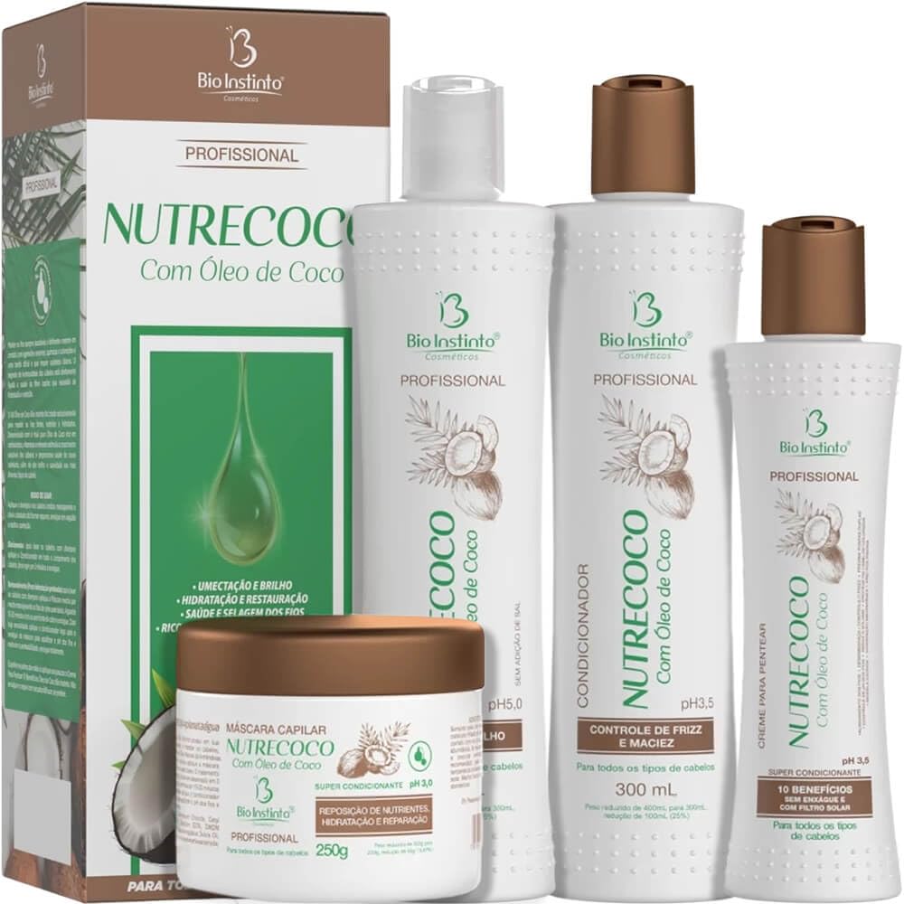 Kit Capilar Bio Instinto - Nutre Coco