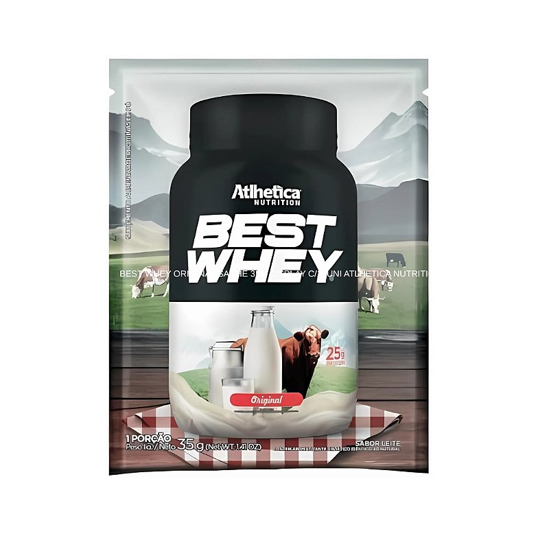 Best Whey Original Sachê 35g Atlhetica Nutrition