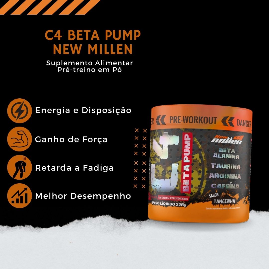 Foto de Pré Workout Beta Pump C4 225g New Miller