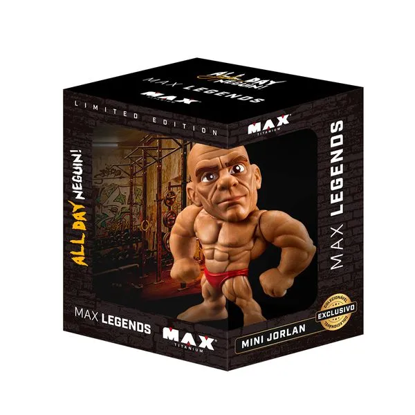 Boneco 3D Mini Caricatura Jorlan 2025 Max Titanium
