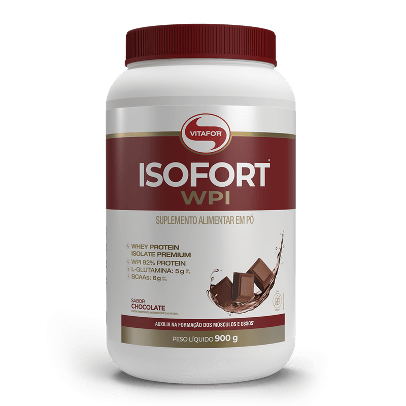 Isofort Pote 900g Vitafor - Chocolate