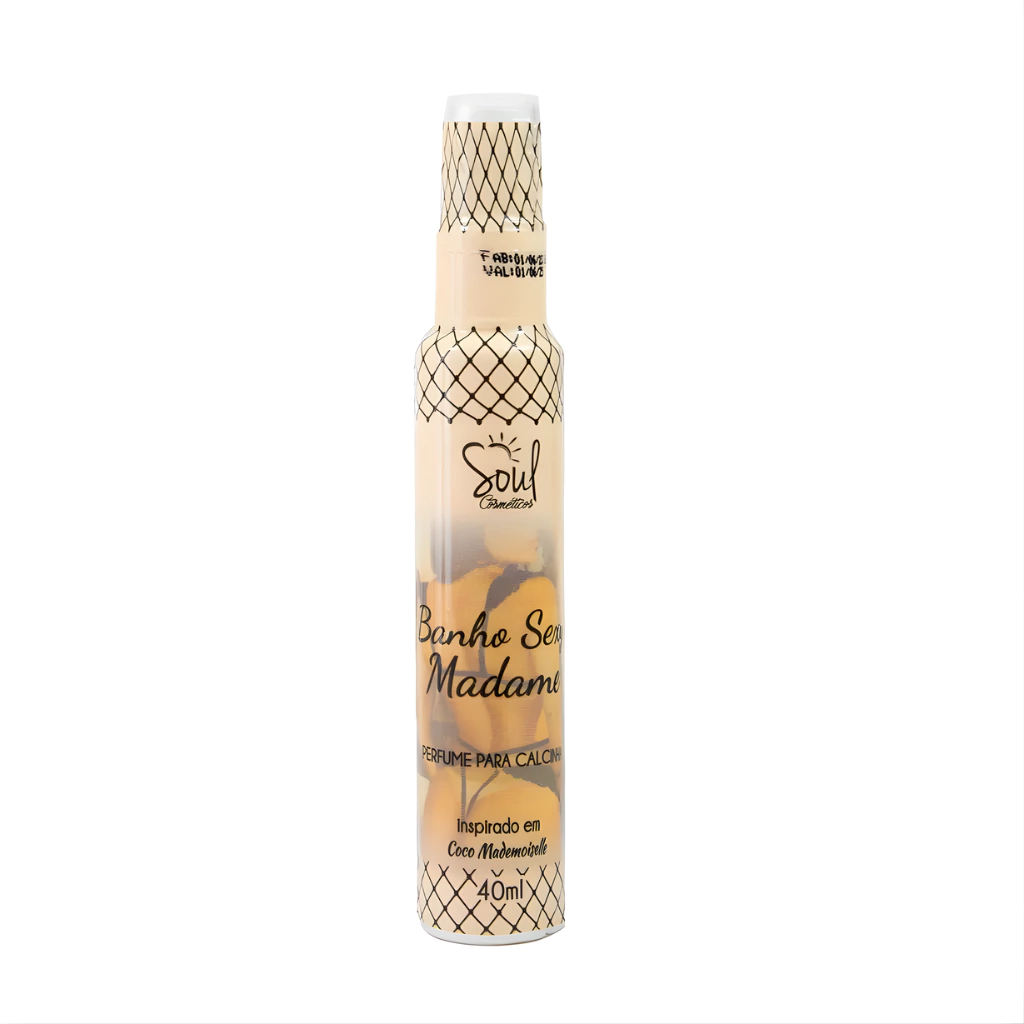 Perfume De Calcinha 40ml Soul Cosméticos - Banho Sexy Madame