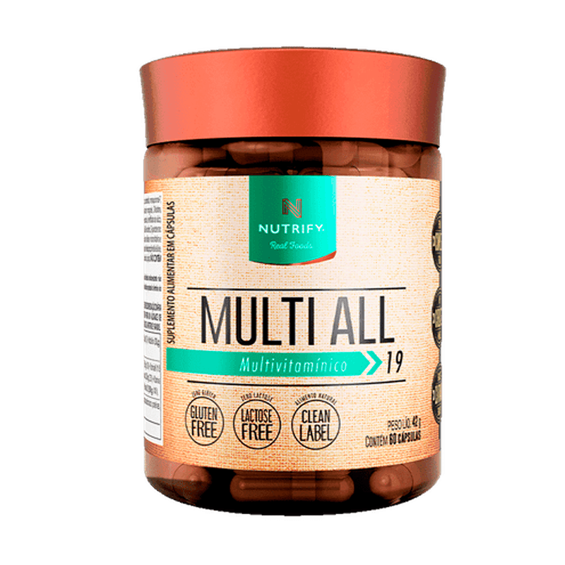 Foto de MULTI-ALL 60 CAPSULAS NUTRIFY