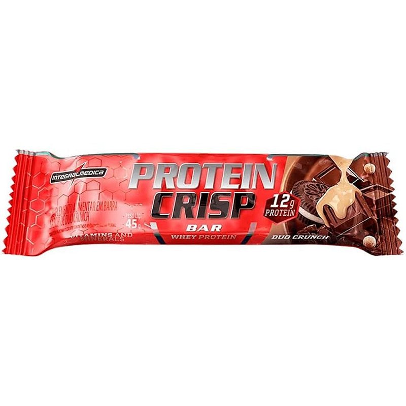 Foto de Crisp Bar Duo Crunch 45g Integralmedica