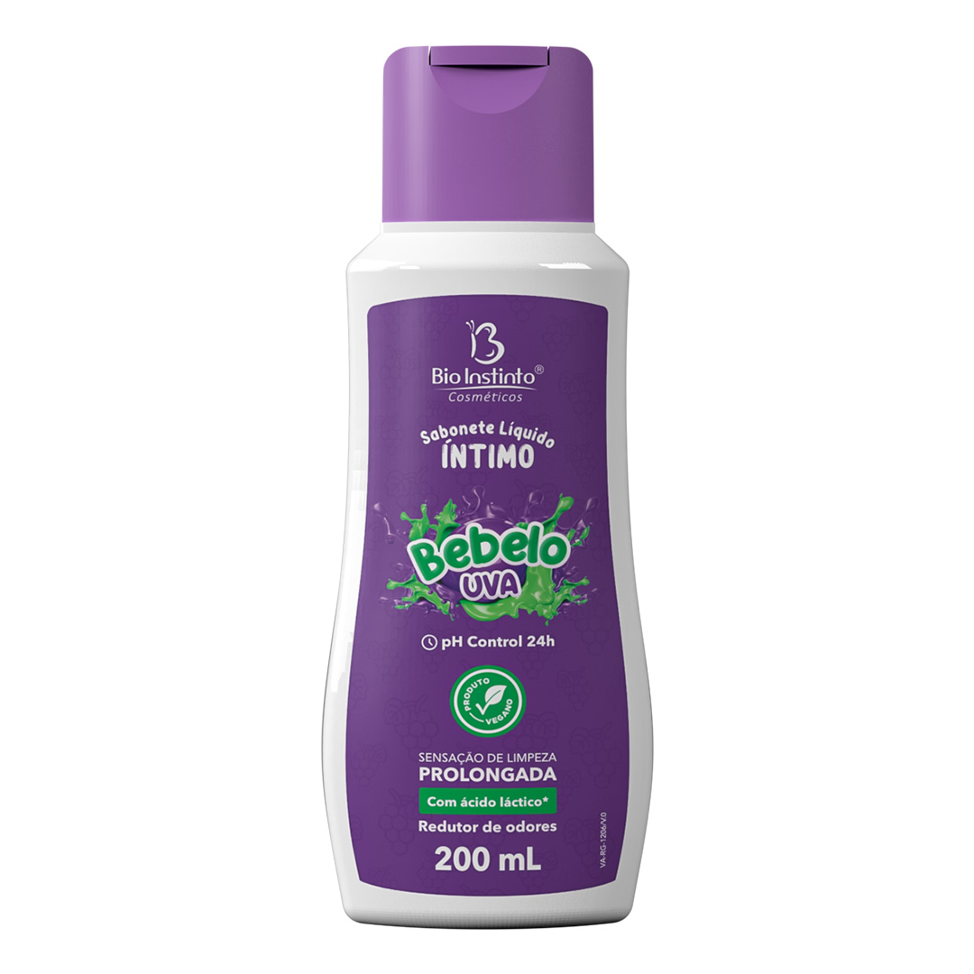 Foto de Sabonete Intimo 200ml Bio Instinto - Bebelo Uva