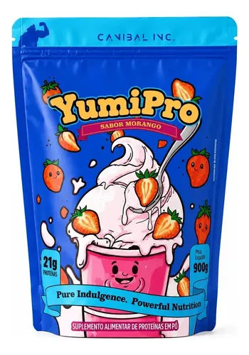Foto de Yumipro Refil 900g Canibal - Morango