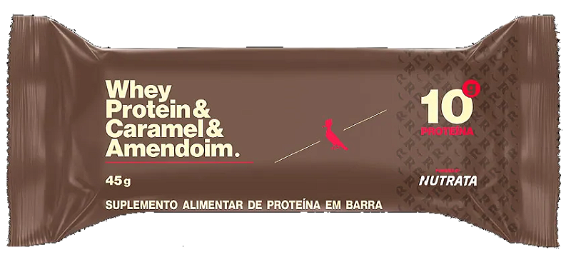 Barra Proteica 45g Reserva Caramelo e Amendoim Nutrata
