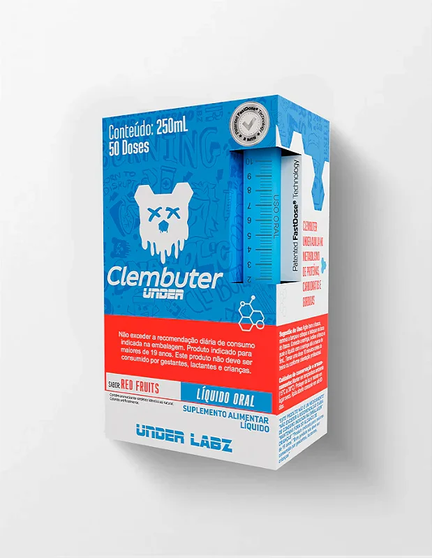 Foto de Clembuter Fastdose 250ml Under Labz - Red Fruits