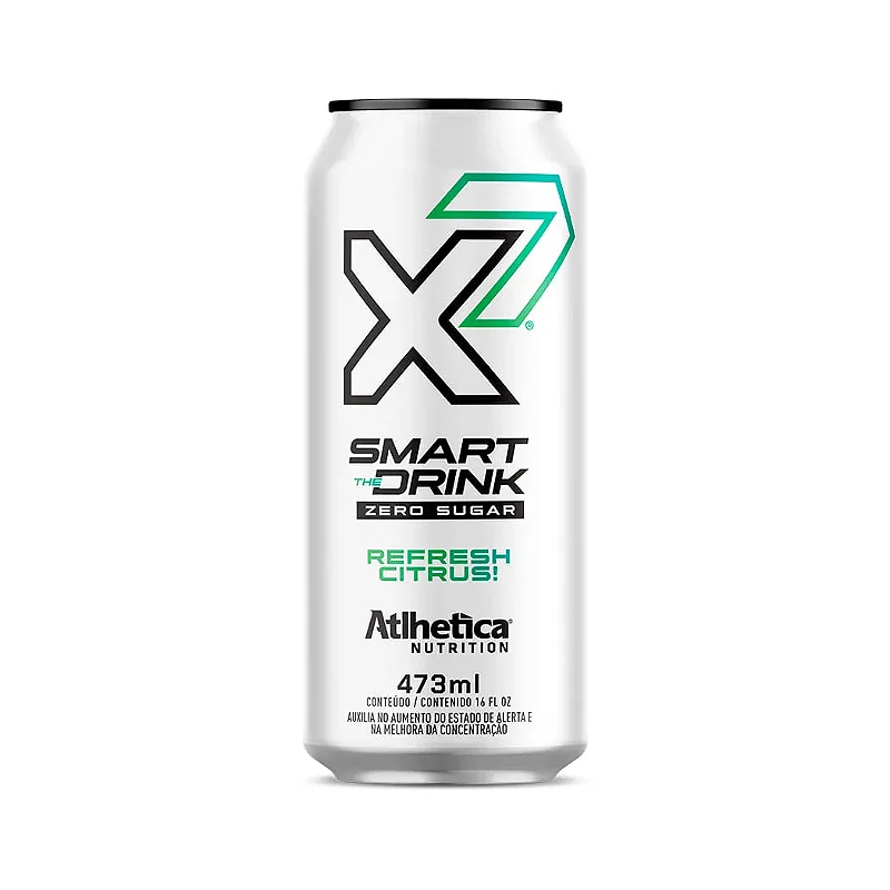 Foto de X7 Smart The Drink 473ml Refresh Citrus Atlhetica Nutrition