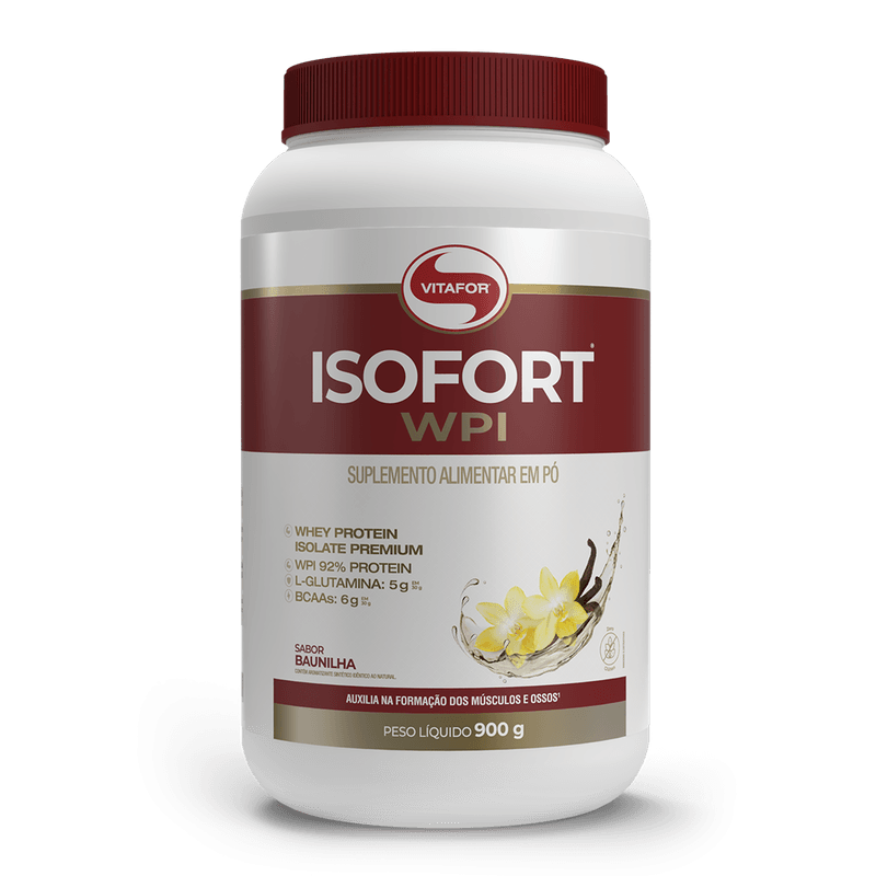 Foto de Isofort Pote 900g Vitafor - Baunilha