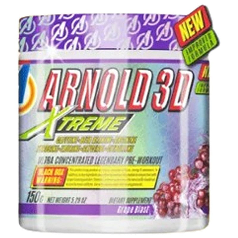 Pre Treino Arnold 3D Xtreme 150g Arnold Nutrition - Fruit Punch