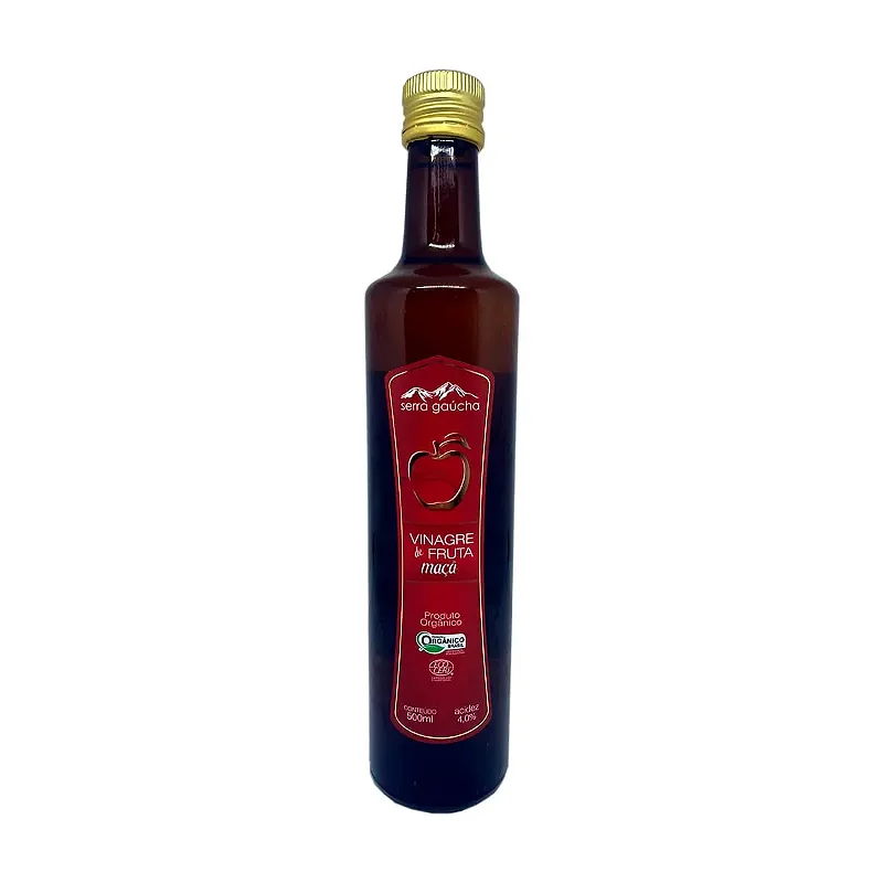 Vinagre Orgânico Maçã 500ml Serra Gaúcha