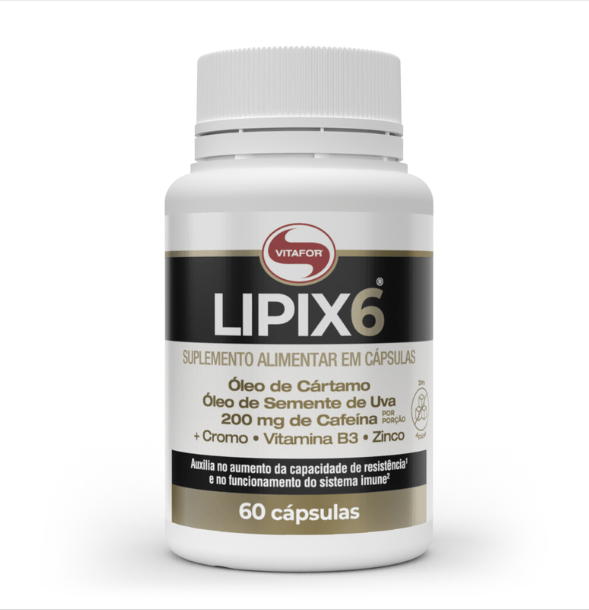 Lipix 6 Vitafor - 120 Caps
