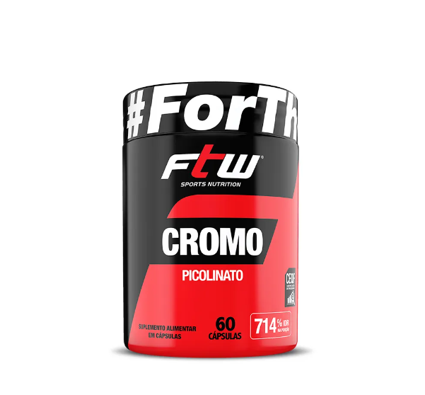 Cromo Picolinato 250mcg 60 Caps Ftw