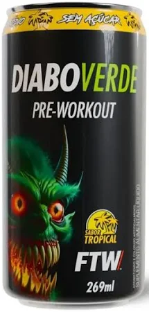 Diabo Verde PreWorkout Lata 269ml Ftw - Tropical