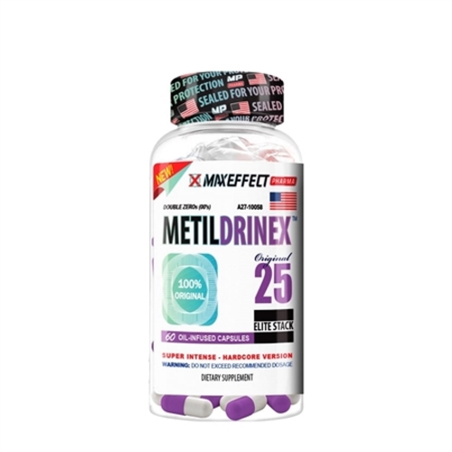 Metildrinex 25 60 Caps Maxeffect Pharma