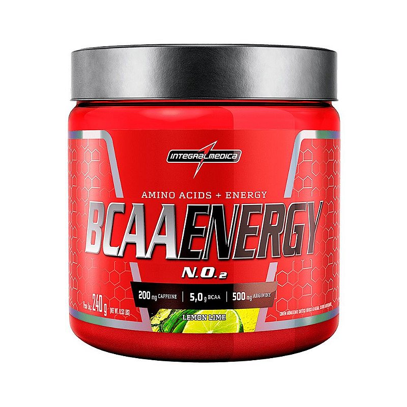 Bcaa Energy 240g Integralmédica - Limão