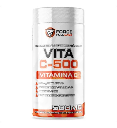 Vitamina C 500mg 120 Caps Force Full Labz