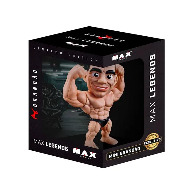 Boneco 3D Mini Caricatura Rafael Brandão 2025 Max Titanium