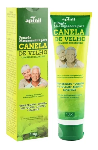 Foto de Pomada Canela De Velho 150g Apinil Cosméticos