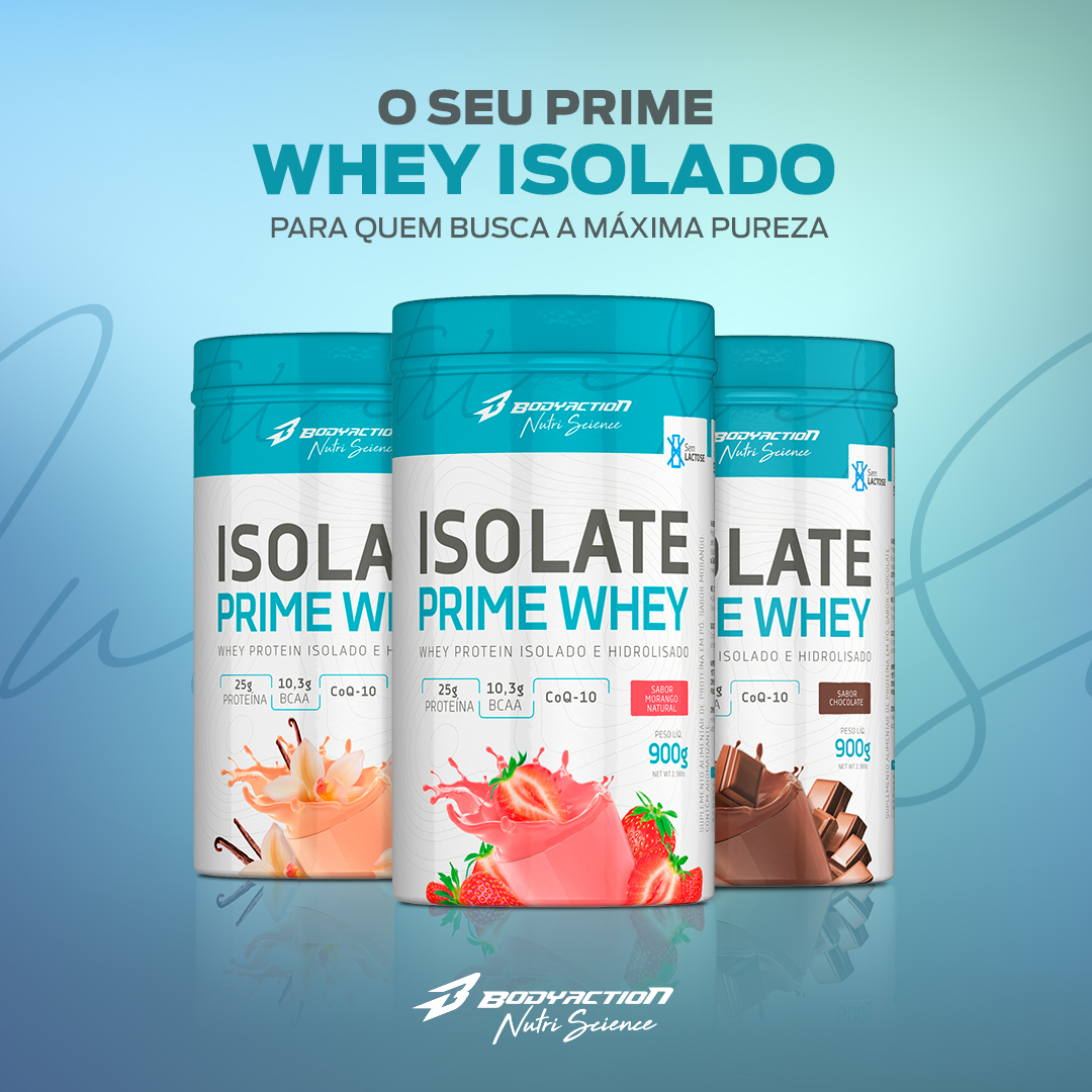 Foto de Isolate Prime Whey 900g Bodyaction