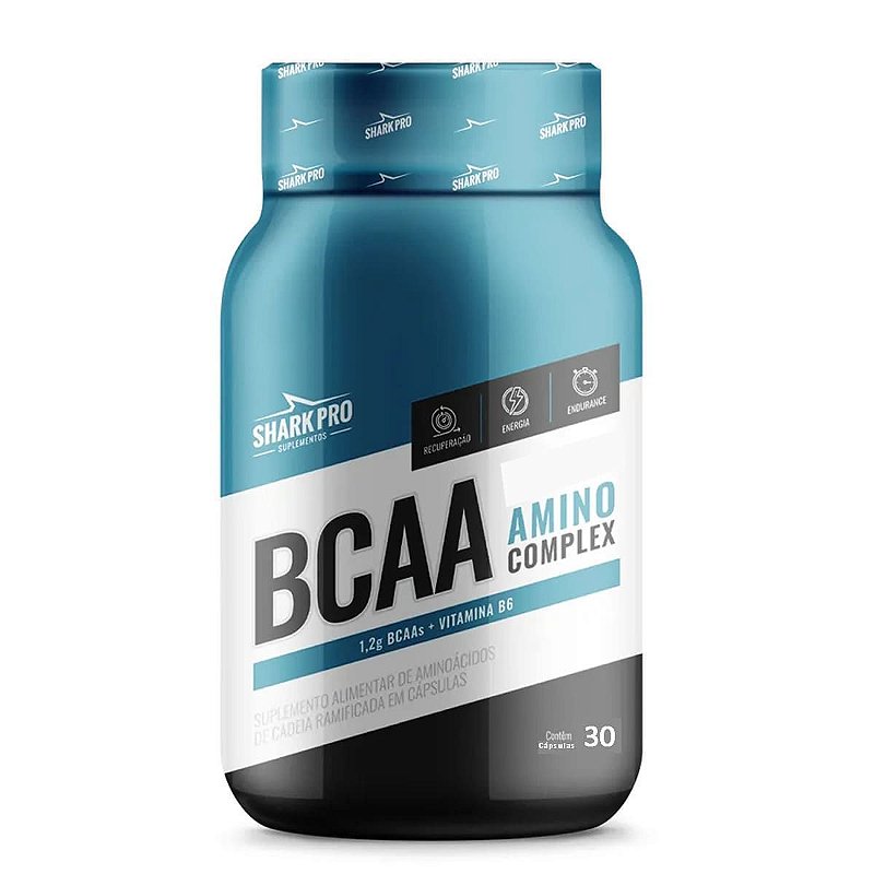 BCAA Amino Complex 2.400 30 Caps Shark Pro