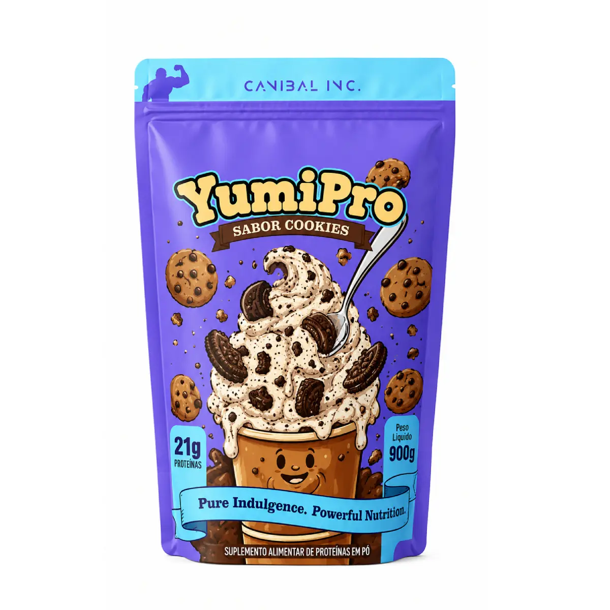 Foto de Yumipro Refil 900g Canibal - Cookies