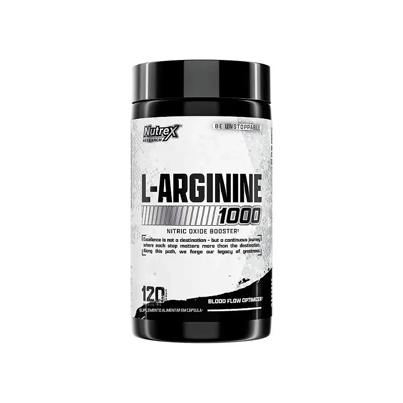 L-Arginine 1000mg 120 Caps Nutrex