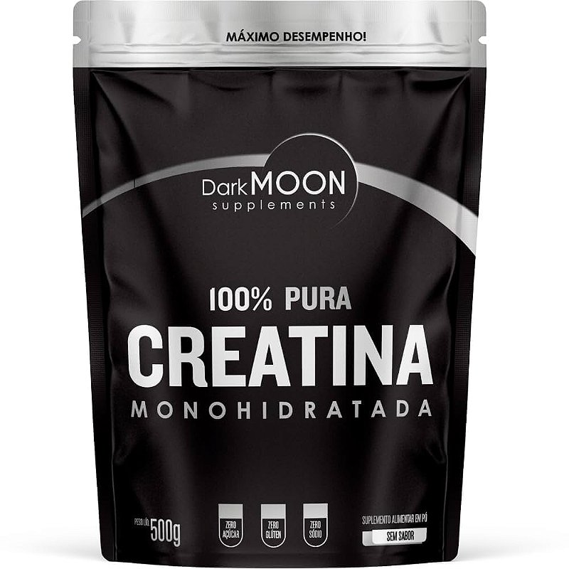 CREATINA MONOHIDRATADA REFIL 500G DARK MOON SUPPLEMENTS