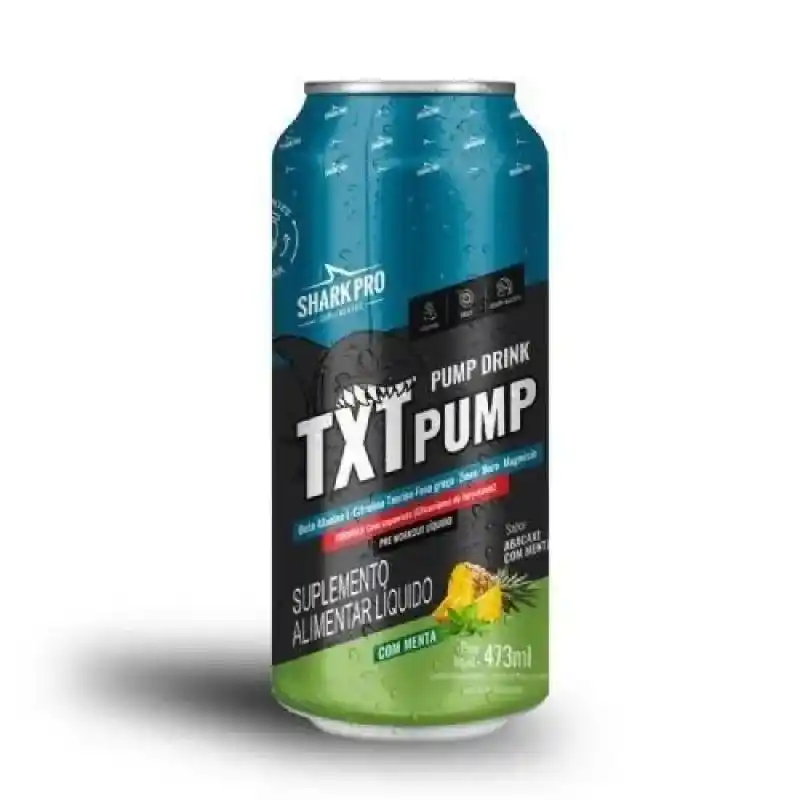 Foto de TXT Drink 473ml Shark Pro - Abacaxi Com Menta