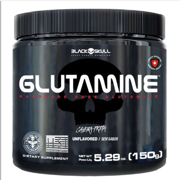 Glutamina Turbo Black Skull
